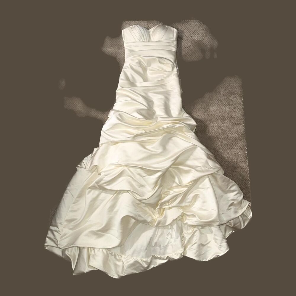 Unbranded Women's Cream and White Dress